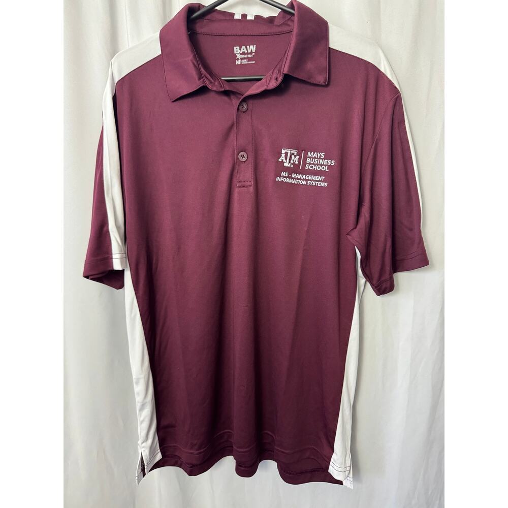 Texas A&M Mays Business School Polo Shirt - Size Medium